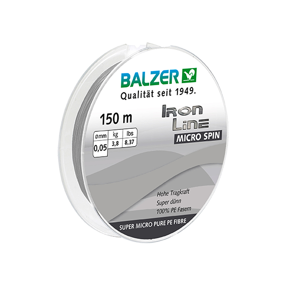 Balzer Ironline Micro Spin 0,05mm - 3,8kg - 150m