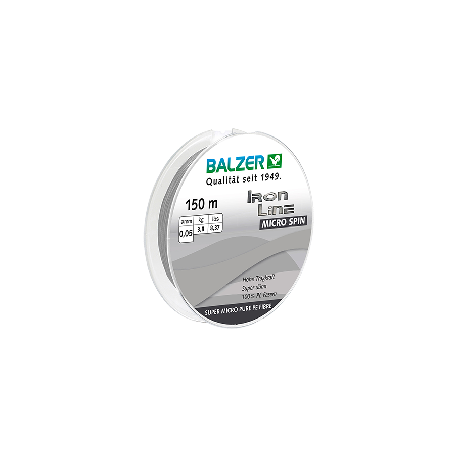 Balzer Ironline Micro Spin 0,05mm - 3,8kg - 150m