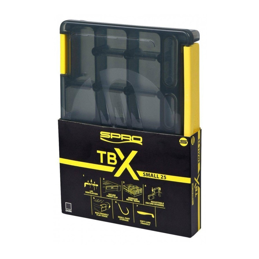 Spro TBX Dark Tacklebox, versch. Größen
