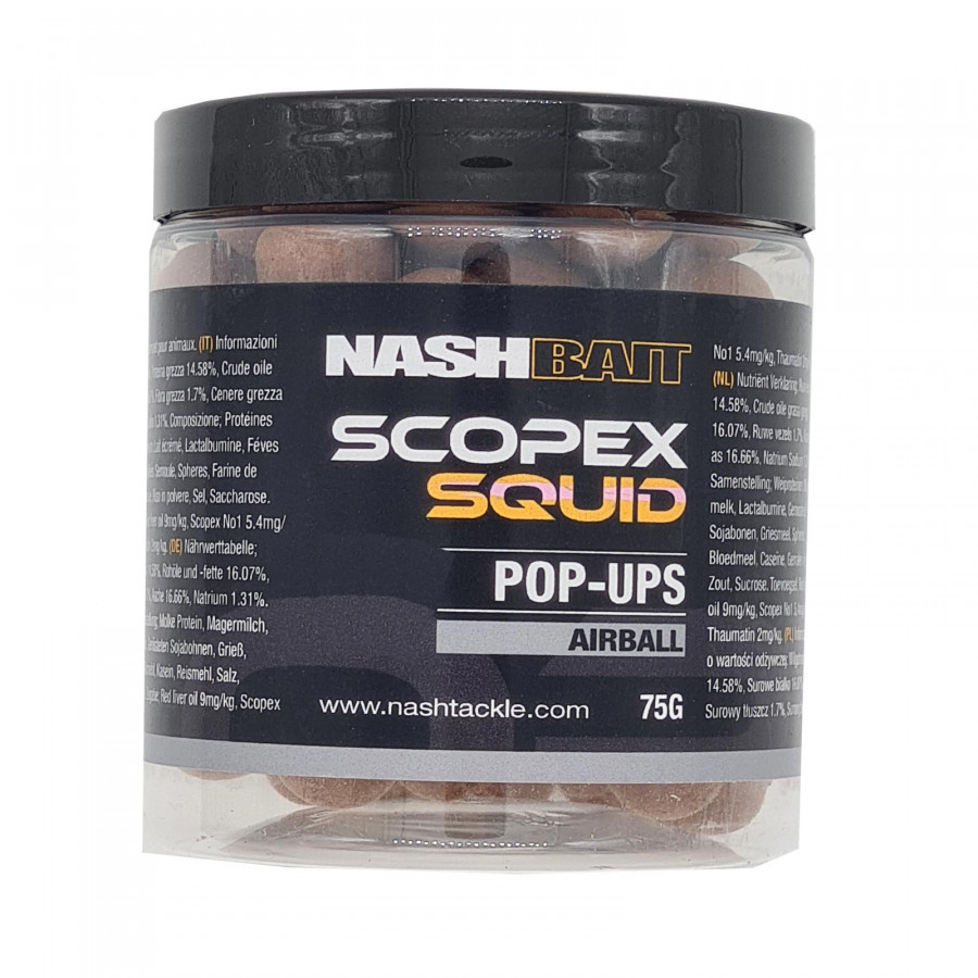 Nash Scopex Squid Pop Ups 15mm 75g