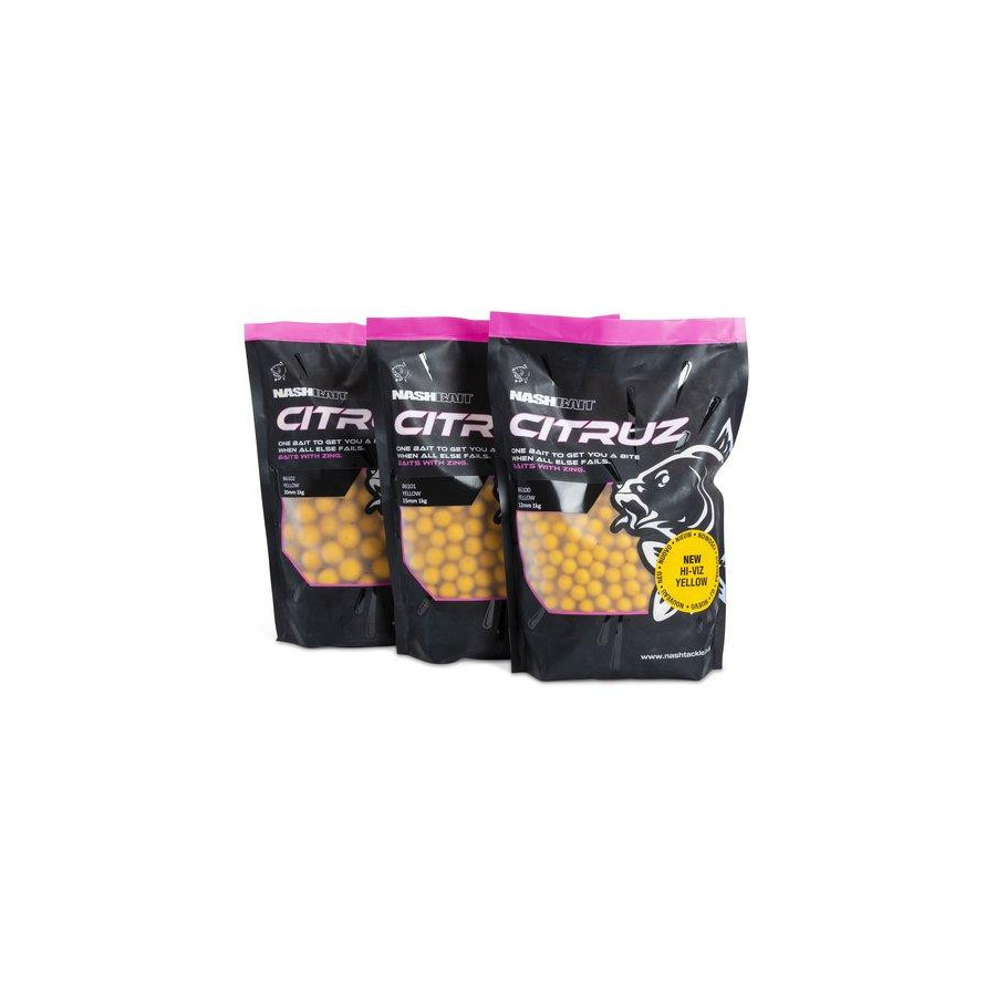 Nash Citruz Boilies Yellow, versch. Varianten 1kg
