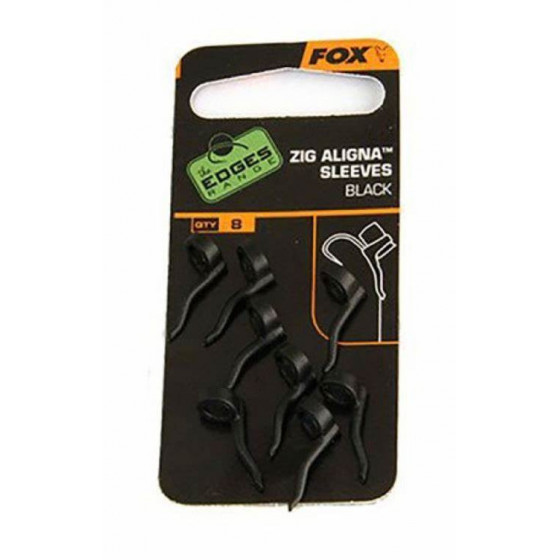 Fox Zig Aligna Sleeves x 8 black