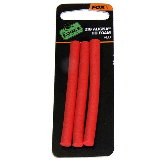 Fox Zig Aligna Foam x 3 red