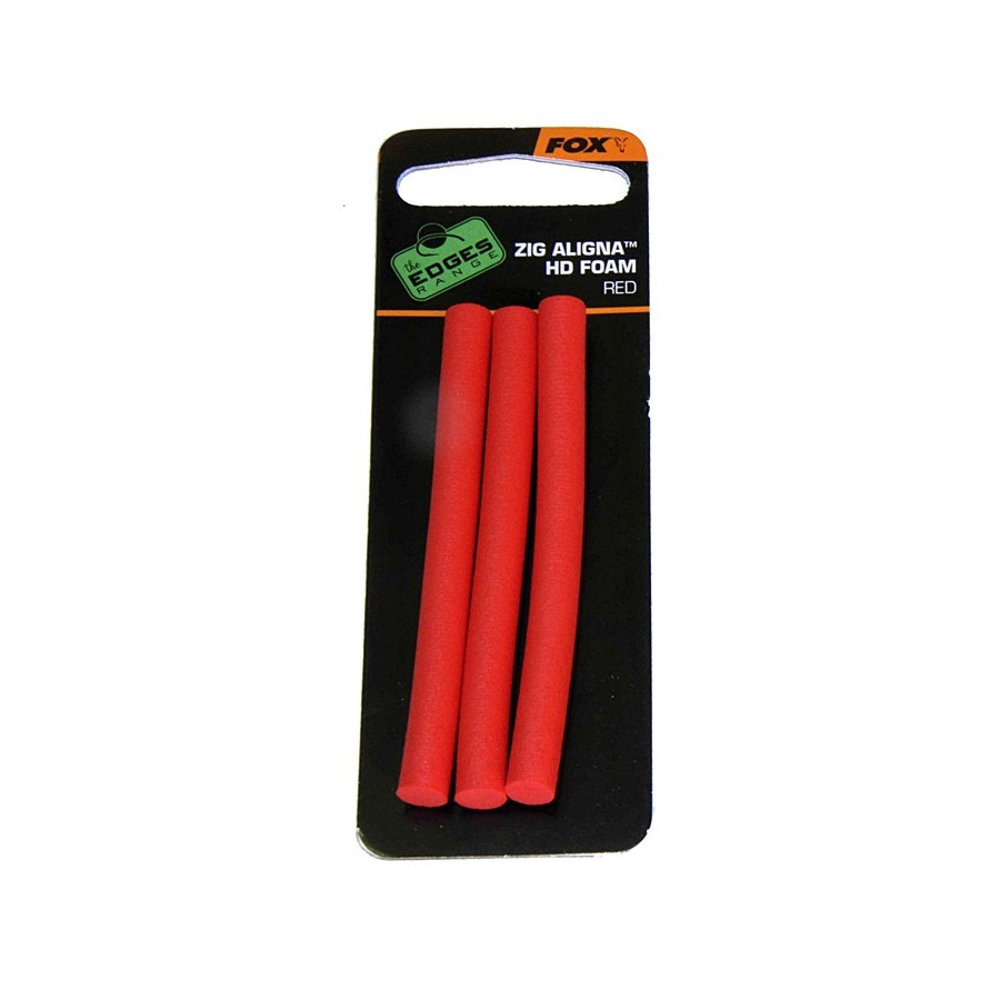 Fox Zig Aligna Foam x 3 red