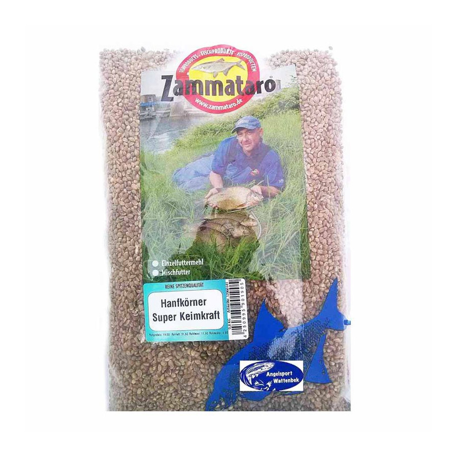 Zammataro Hanf mit Keimgarantie 1kg