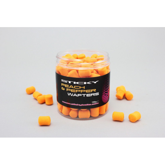 Sticky Baits Peach & Pepper Wafter Dumbells