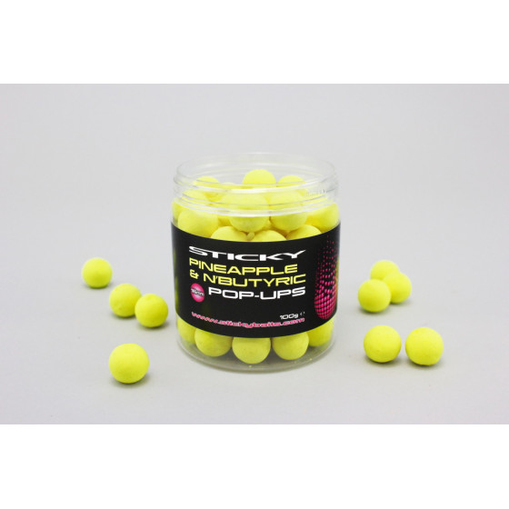 Sticky Baits Pineapple & N´Butric Pop-Ups 12mm