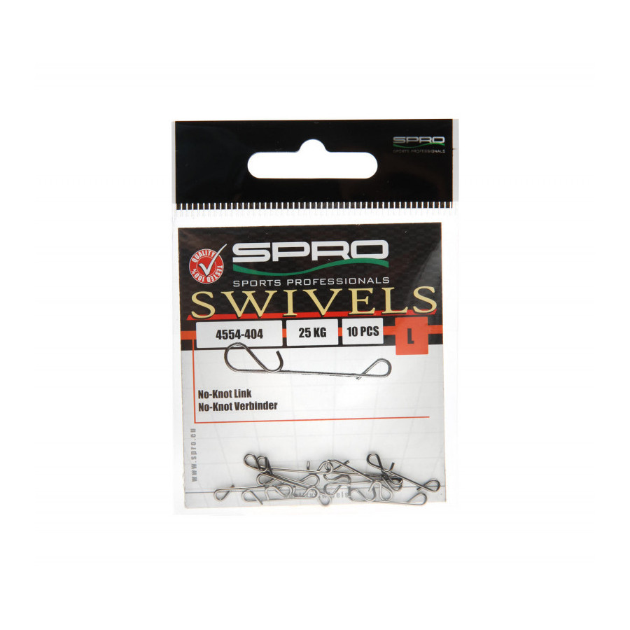 Spro NO-KNOT LINK S  12 KG p.10Stk.