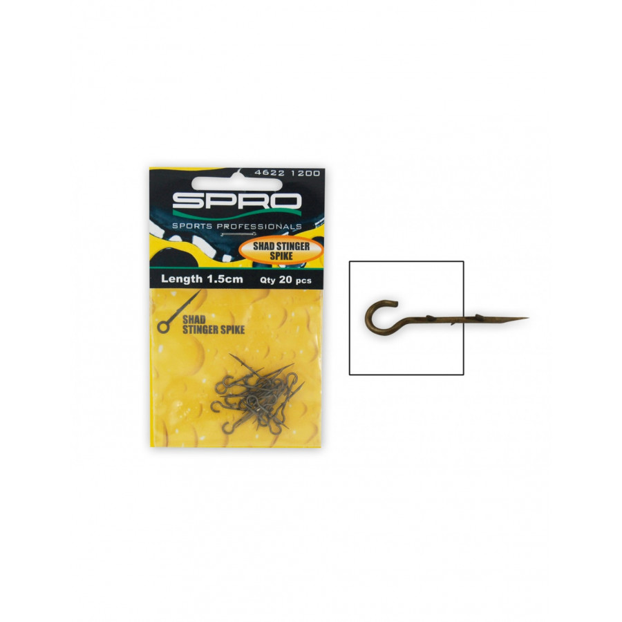 Spro SHAD STINGER SPIKE 25mm 10St.