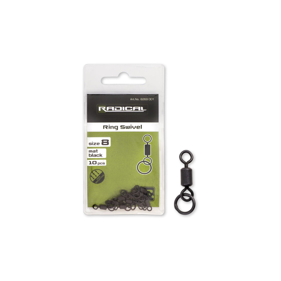 Radical Ringwirbel matt black non reflectiv