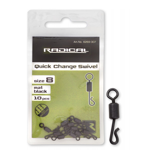 Radical Quick Change Swivel matt black non reflectiv