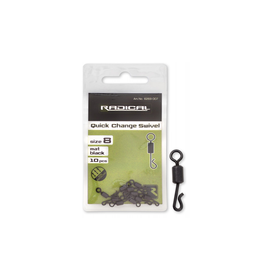 Radical Quick Change Swivel matt black non reflectiv