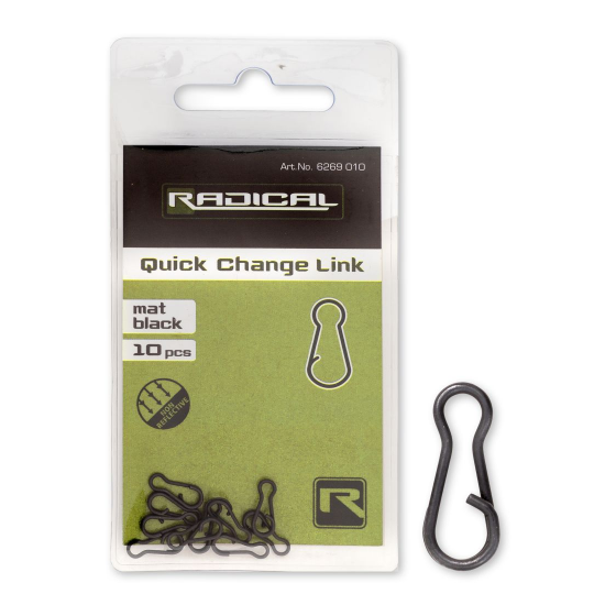 Radical Quick Change Link matt black non reflectiv