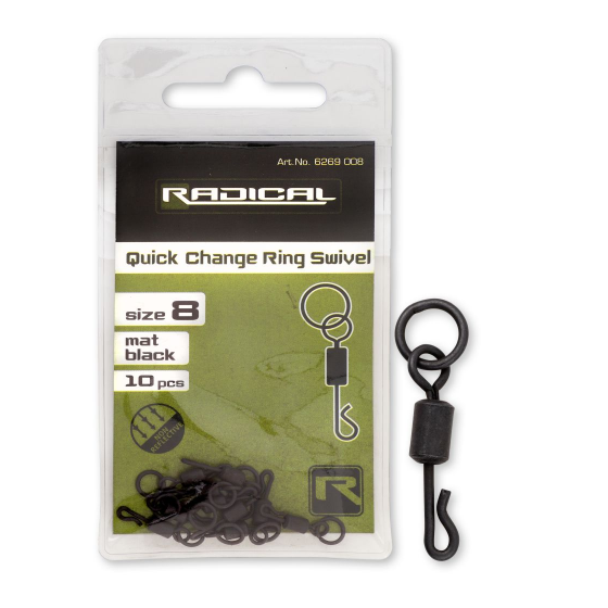 Radical Quick Change Ring Swivel matt black non reflectiv