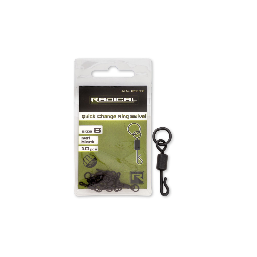 Radical Quick Change Ring Swivel matt black non reflectiv