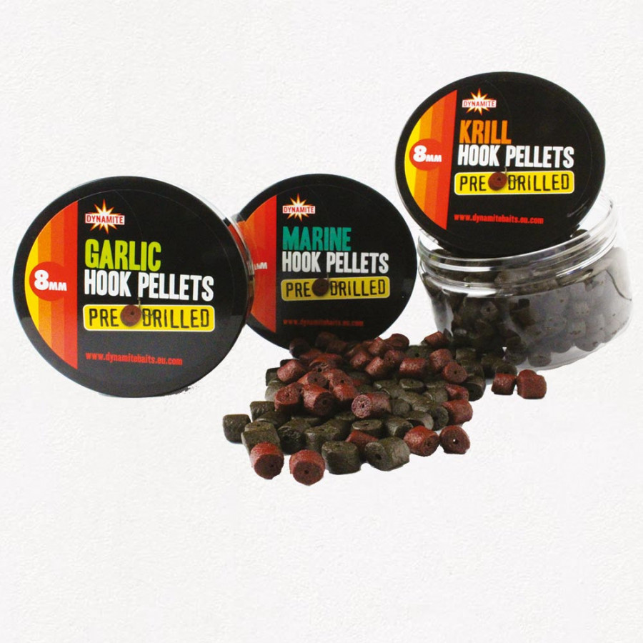 Dynamite Baits Pre-Drilled Krill Hook Pellets 8mm