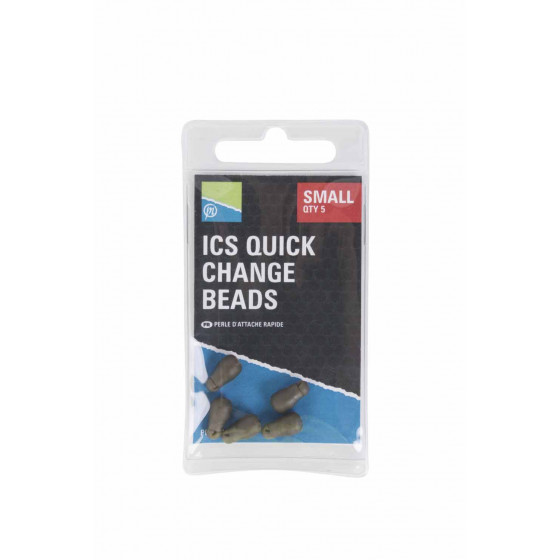 Preston ICS Quick Change Beads,  5 Stück per Packung