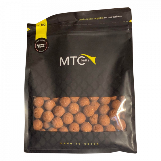 MTC Strawberry Big Fish 1kg 16mm Shelf Life