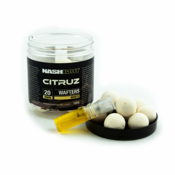 Nash Citruz Wafters White 20mm 100g