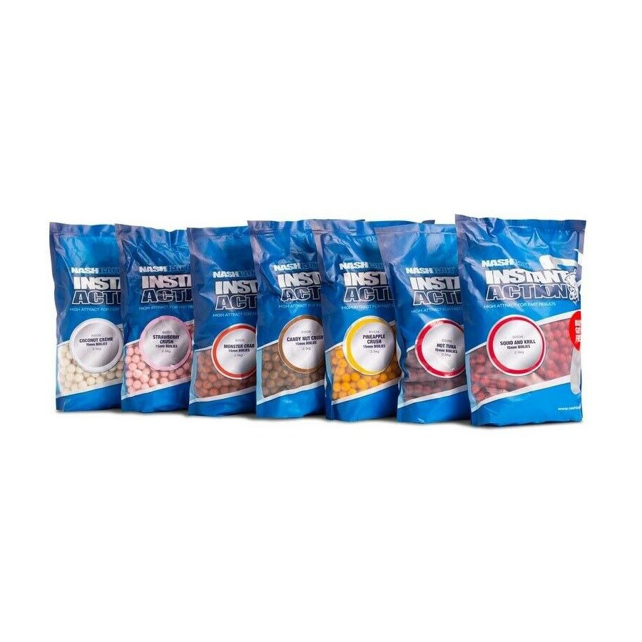 Nash Instant Action Boilies 12mm 200g