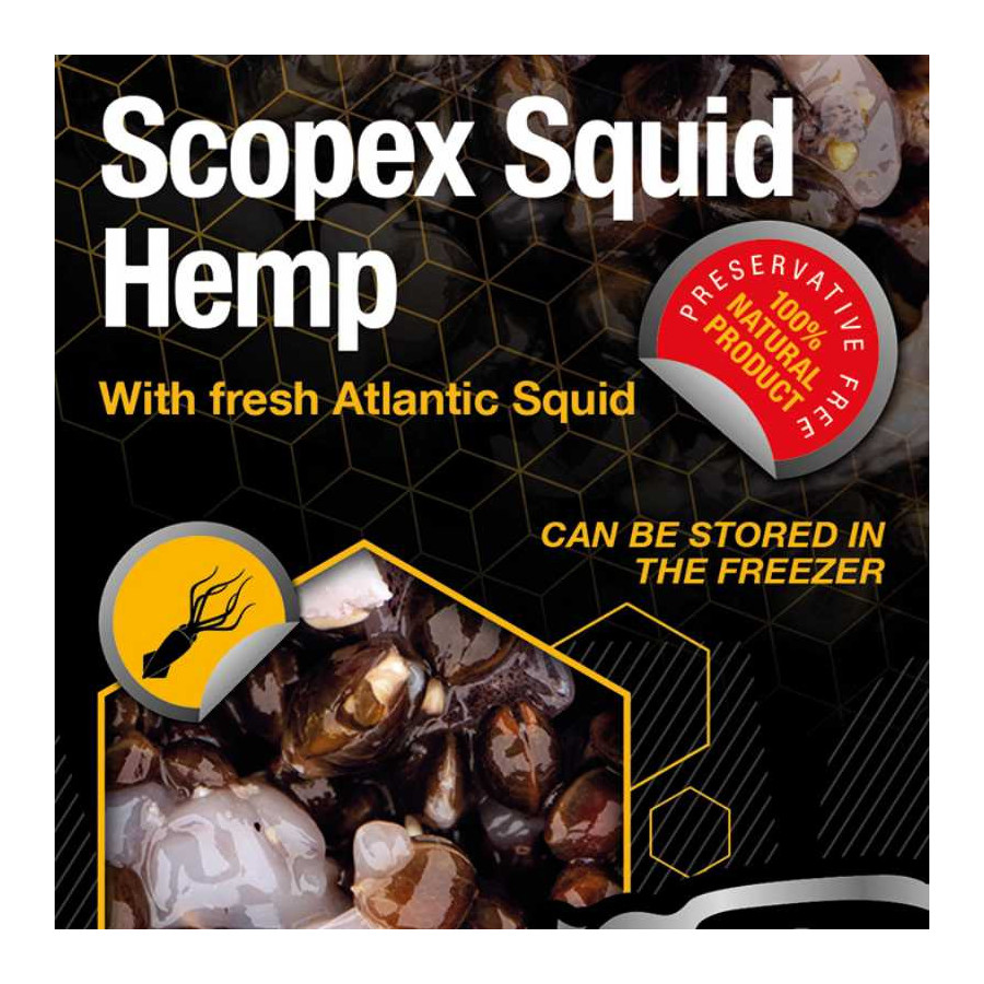 Nash Scopex Squid Hemp/Hanf 2,5 Liter
