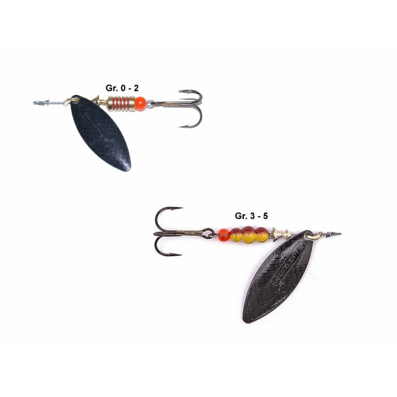 Mepps Aglia Longue schwarz