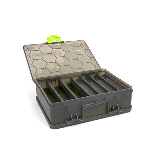 Matrix double sided feeder & tackle box