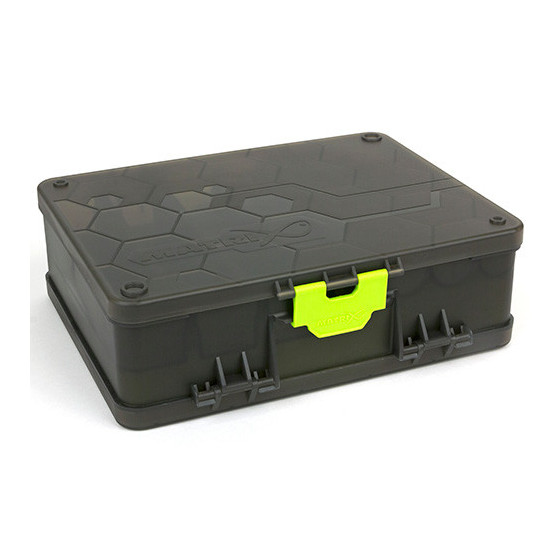 Matrix double sided feeder & tackle box