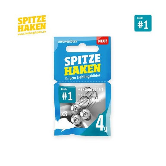 Lieblingsköder Spitze Haken Gr.1