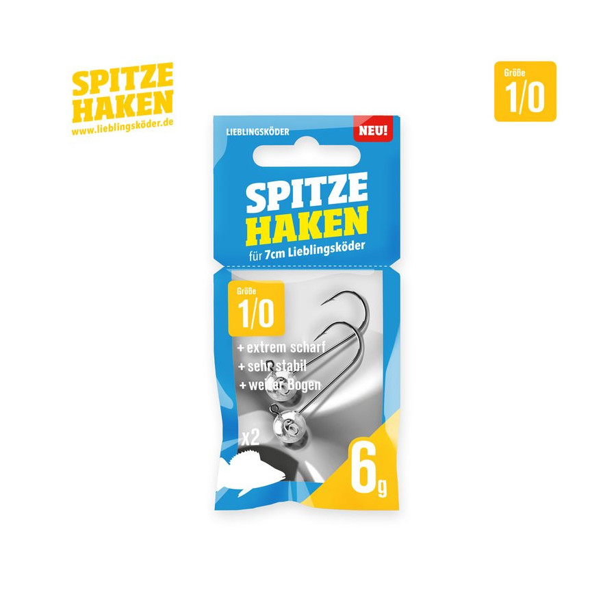 Lieblingsköder Spitze Haken Gr.1/0