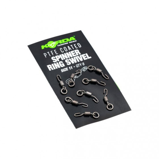 Korda PTFE Spinner Ring Swivels Gr.11 (8Stk.)