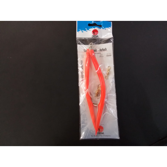 Dega Gummi-Makk RED montiert