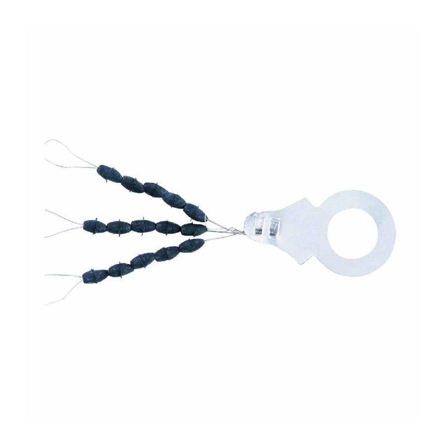 Jenzi Gummistopper schwarz, s/m/l