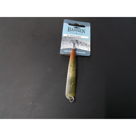 Hansen Stripper 6,9cm 7g GreenSilver Tobis
