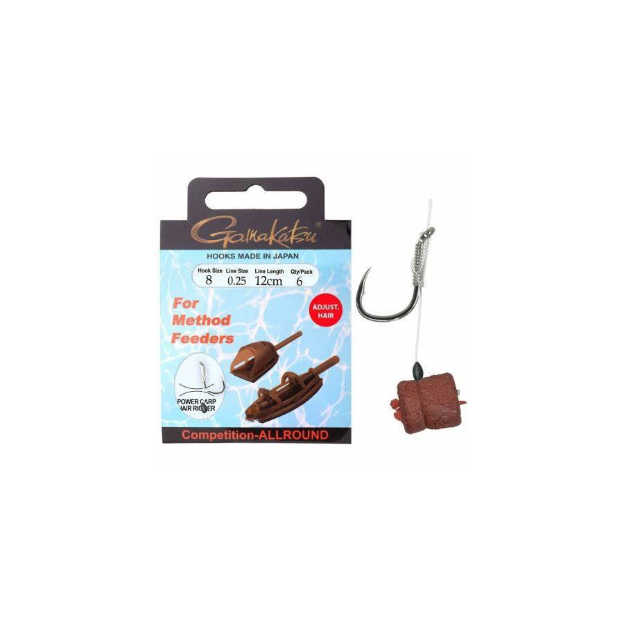 Gamakatsu Method Feeder with Hair 12cm Gr.8