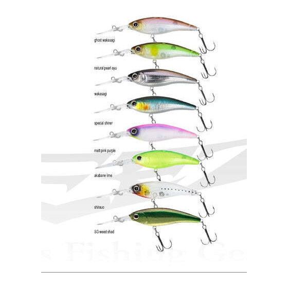 Daiwa Steez Shad 60SP-DR Minnowbait Tauchtiefe -2,5m