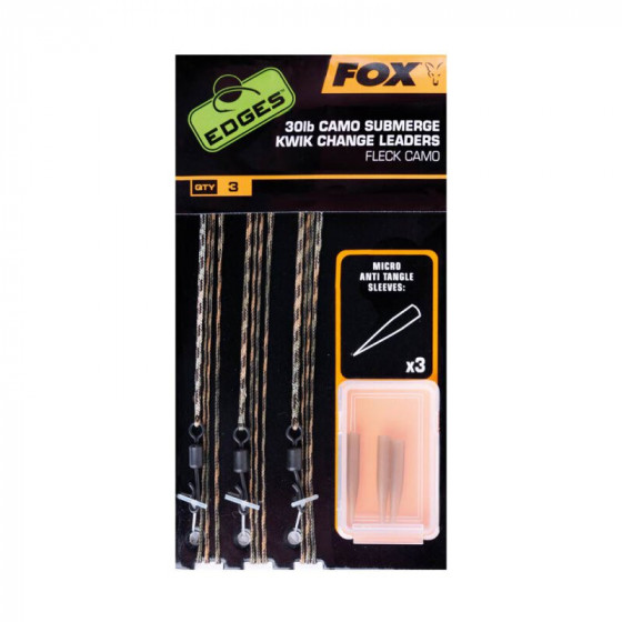 Fox Edges Camo Submerge Kwick Change Leader 40lb