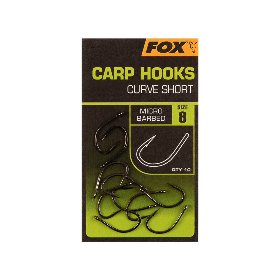 Fox Carp Hooks Curve Shank Short