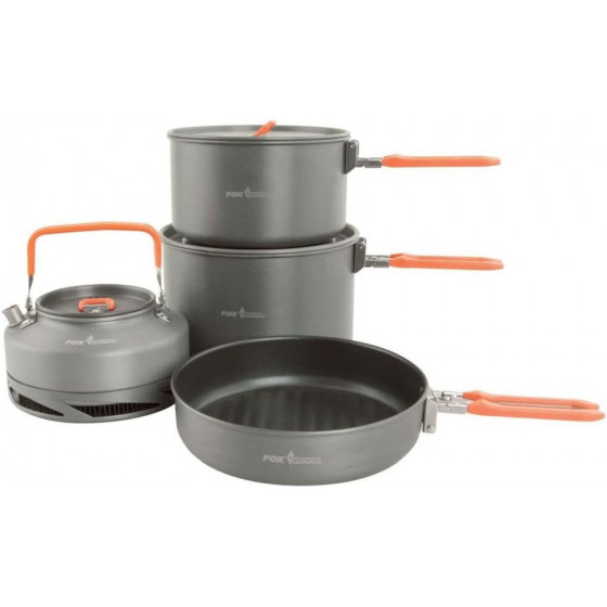 Fox Cookware Large 4pc Set  (non stick pans)