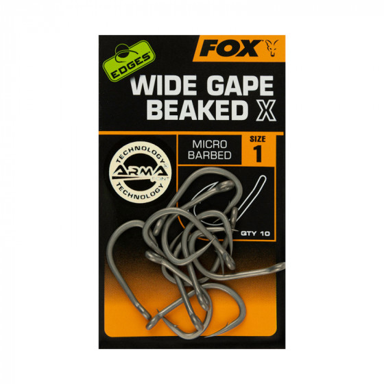 Fox Edges Wide Gape beaked X