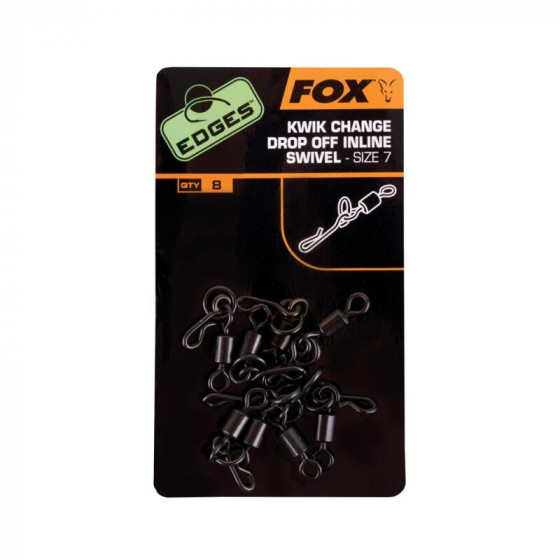 Fox Edges Ring / Kwik Connector Combo Swivel Size 7 x 8