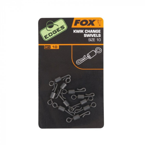Fox Edges Kwik Change Swivels Size 10 x 10