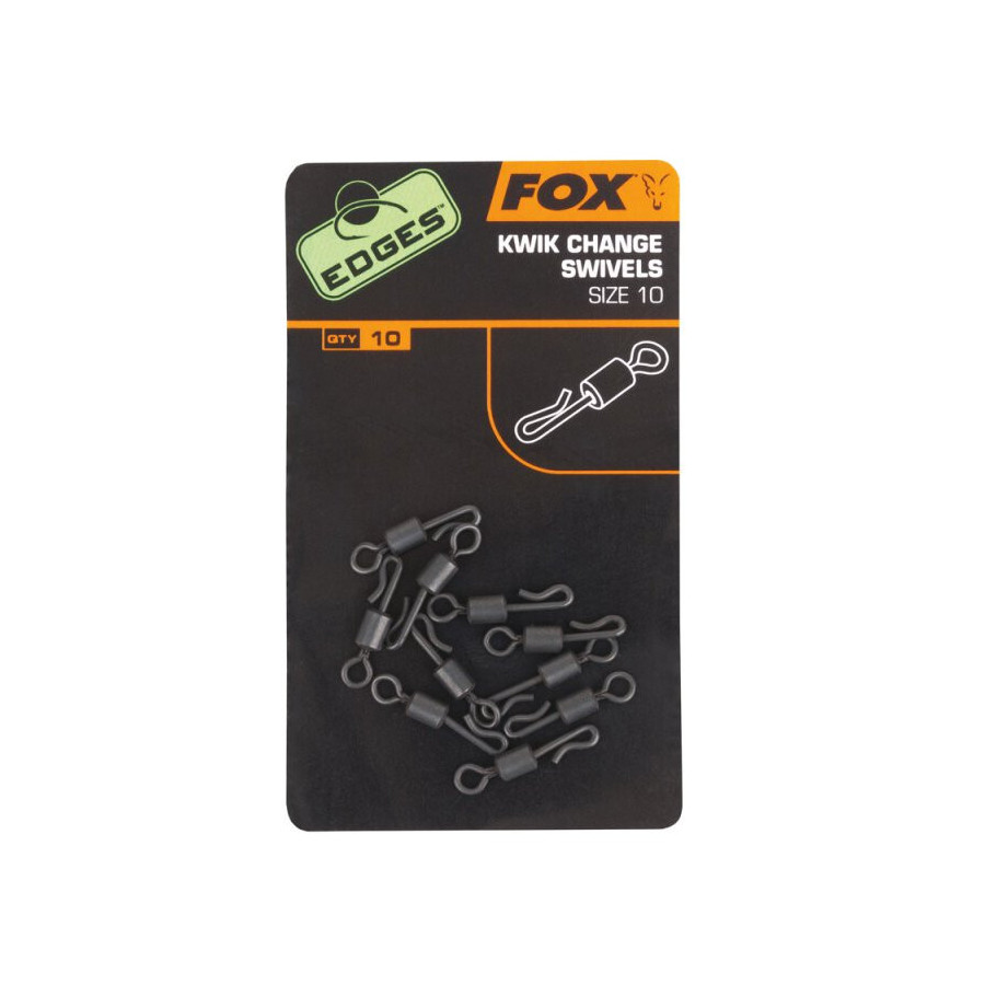Fox Edges Kwik Change Swivels Size 10 x 10
