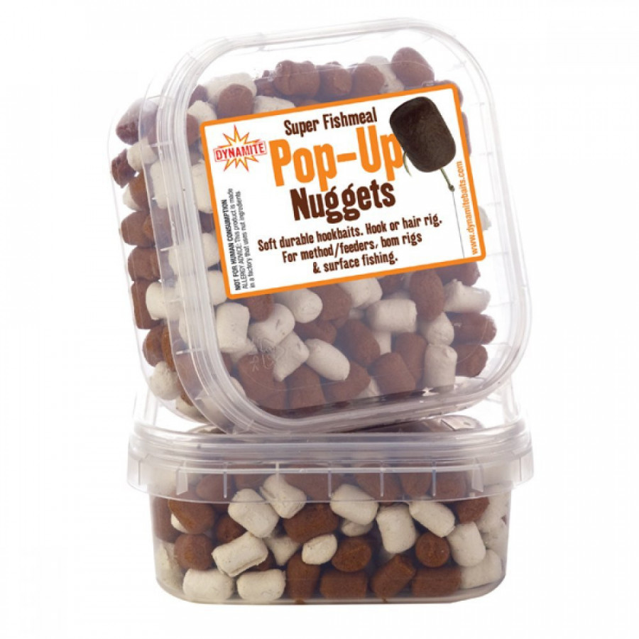 Dynamite Baits Match Pellets White/Brown Pop-Up