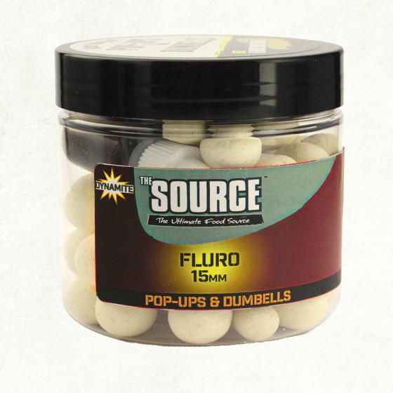 Dynamite Baits The Source Fluro White 15mm Pot