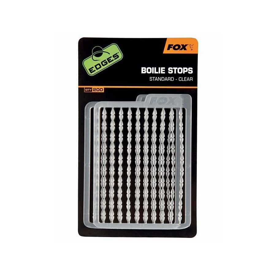 Fox Edges Boilie Stops Standard Clear