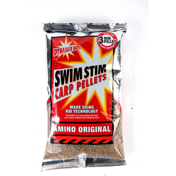 Dynamite Baits Swim Stim Amino Original 3mm Pellets 900g