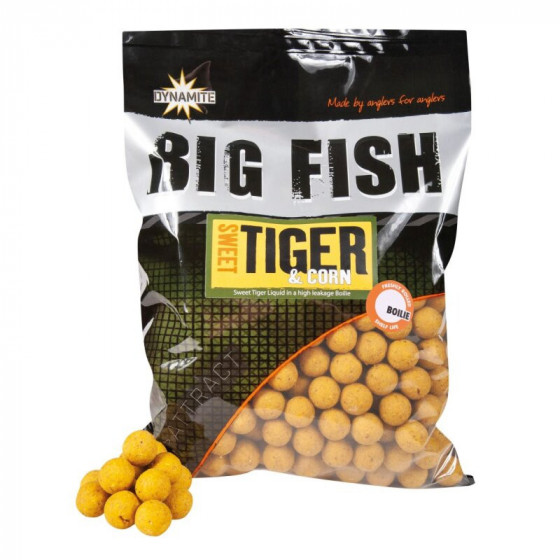 Dynamite Baits Sweet Tiger&Corn Boilies 1,8kg