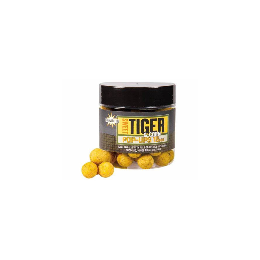 Dynamite Baits Sweet Tiger&Corn Pop Ups 15mm