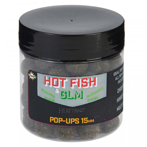 Dynamite Baits Hot Fish & GLM Food Bait Pop Up 15mm